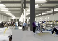 Синтетическое изображение одного из залов будущего споротивного комплекса © Urban District 